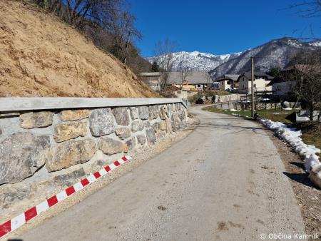 Sanacija zemeljskega plazu nad JP 660473 Županje Njive (3)